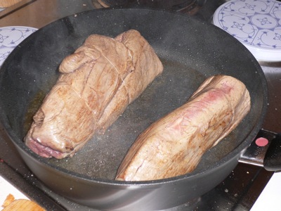 Filet in Pfanne