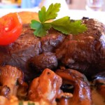 Rinderfilet auf Pfifferlingen