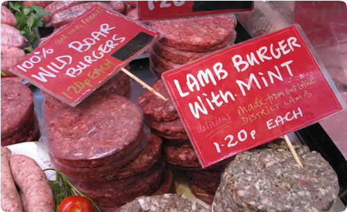 rough Market: Lamm Burger