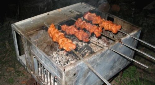 Computer Grill Sinnvolle Verwendung für Computerschrott