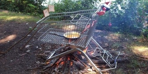 Einkaufswagen Modell "Grill-Shopping"