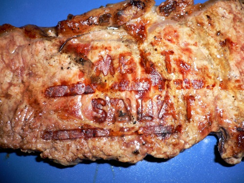 Mettsalat Steak Branding