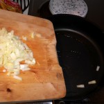 Zwiebeln glasig dünsten