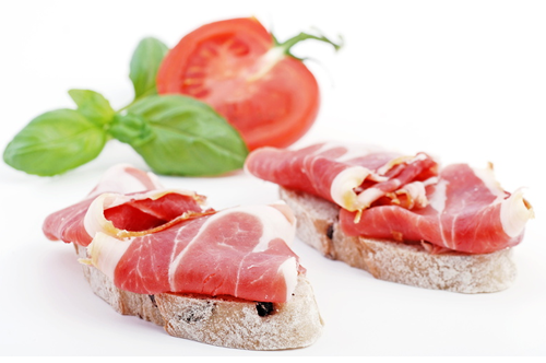 Spanischer Serrano Schinken Spanischer Serrano Schinken