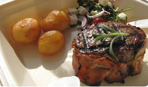 Rinderfilet im Speckmantel