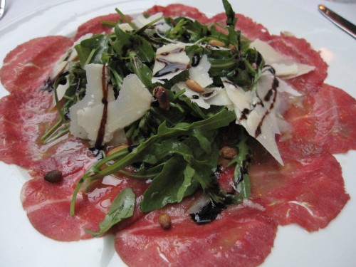 Carpaccio vom Charolais-Rind Carpaccio vom Charolais-Rind