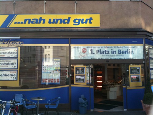 Delikatessen Discounter Aussen