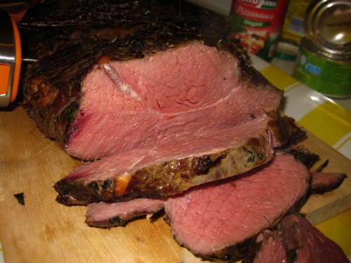 Perfektes Roastbeef mit Niedertemperaturgarung - mettsalat